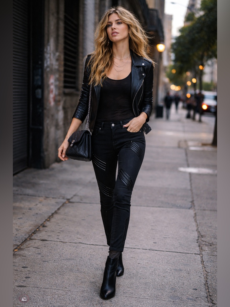 Stella Mccartney Embellished Moto Skinny Jeans | Indie Sleaze| Size 30 Nwt
